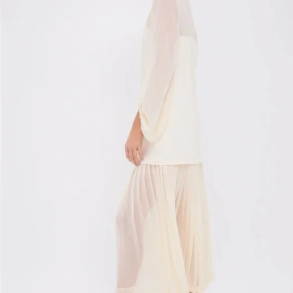 Tuckernuck Cream Long Sleeve Dress - Picture 5 of 7